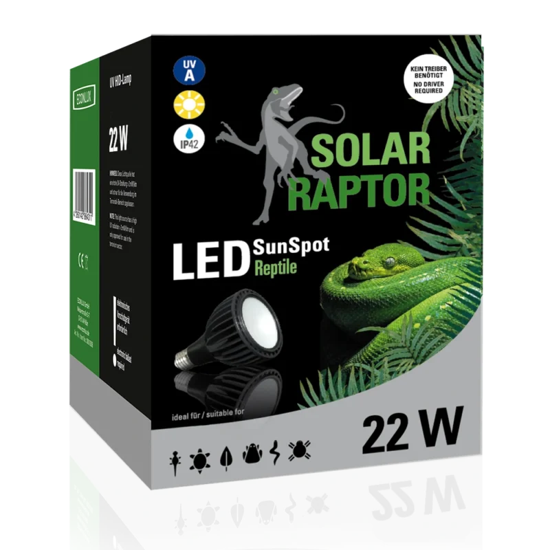 SOLAR RAPTOR® SunSpot 22 W (Verpackung), Art.-Nr. 00013893